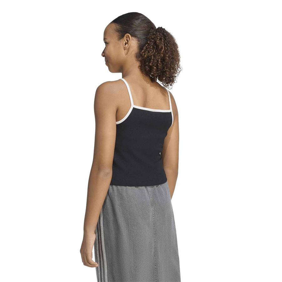 Tank Top canotta slim mini rib da bambina Adidas | KE2492X